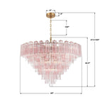 Crystorama ADD-327-AG-SP Aged Brass Addis 49'' Aged Brass Chandelier Image 2
