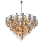 Crystorama ADD-327-CH-AU Polished Chrome Addis 49'' Polished Chrome Chandelier Image 6