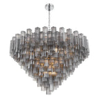 Crystorama ADD-327-CH-SM Polished Chrome Addis 49'' Polished Chrome Chandelier Image 6