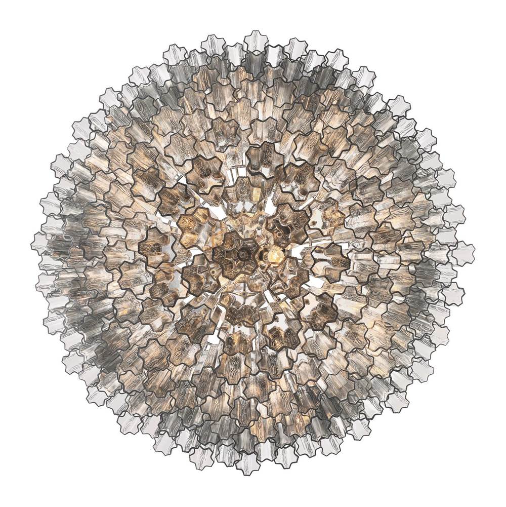 Crystorama ADD-327-CH-SM Polished Chrome Addis 49'' Polished Chrome Chandelier Image 5