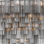 Crystorama ADD-327-CH-SM Polished Chrome Addis 49'' Polished Chrome Chandelier Image 4