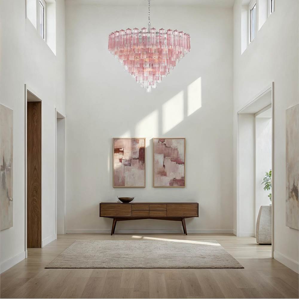 Crystorama ADD-327-CH-SP Polished Chrome Addis 49'' Polished Chrome Chandelier Image 3