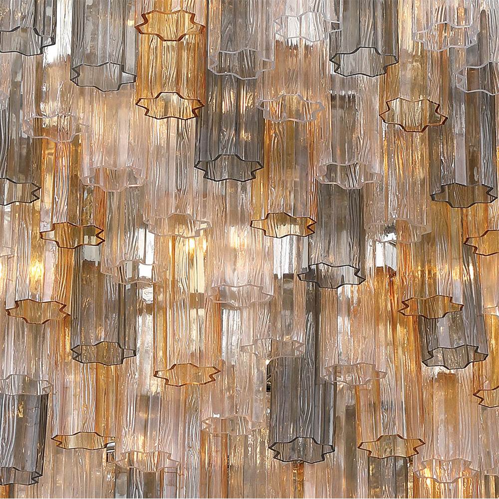 Crystorama ADD-329-AG-AU Aged Brass Addis 62'' Aged Brass Chandelier Image 3