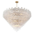 Crystorama ADD-329-AG-CL Aged Brass Addis 62'' Aged Brass Chandelier Image 5