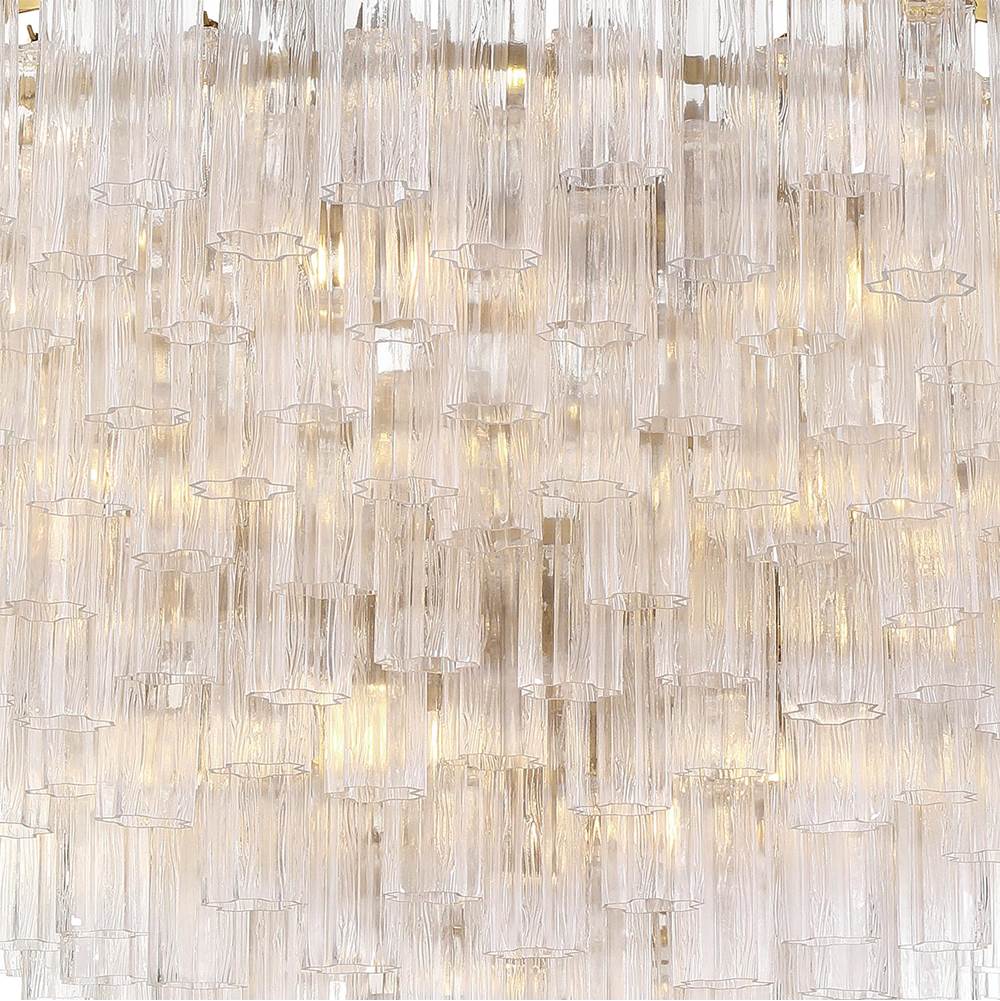 Crystorama ADD-329-AG-CL Aged Brass Addis 62'' Aged Brass Chandelier Image 3