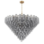 Crystorama Addis 62'' Aged Brass Chandelier