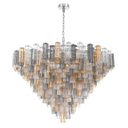 Crystorama Addis 62'' Aged Brass Chandelier