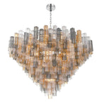 Crystorama ADD-329-CH-AU Polished Chrome Addis 62'' Polished Chrome Chandelier Image 5
