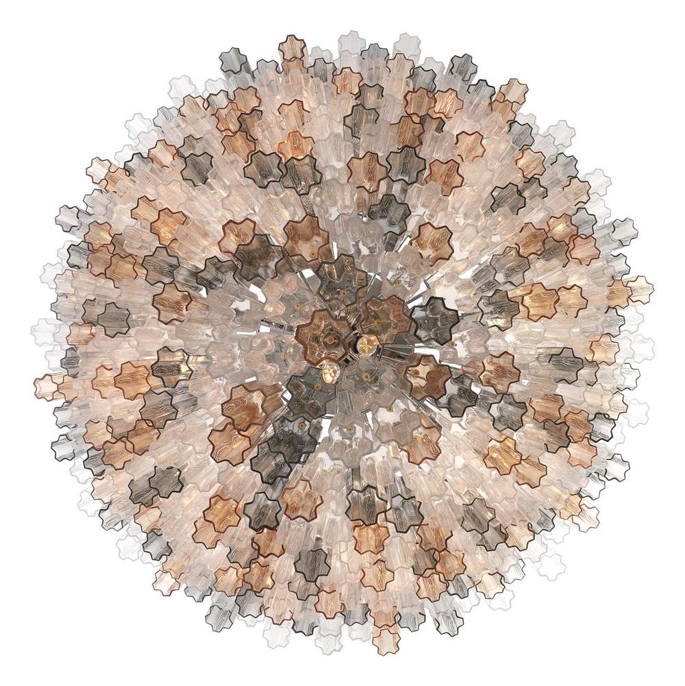 Crystorama ADD-329-CH-AU Polished Chrome Addis 62'' Polished Chrome Chandelier Image 4