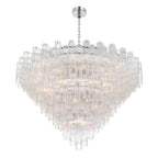 Crystorama ADD-329-CH-CL Polished Chrome Addis 62'' Polished Chrome Chandelier Image 5
