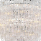 Crystorama ADD-329-CH-CL Polished Chrome Addis 62'' Polished Chrome Chandelier Image 3