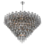 Crystorama ADD-329-CH-SM Polished Chrome Addis 62'' Polished Chrome Chandelier Image 5