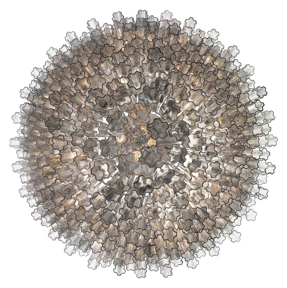 Crystorama ADD-329-CH-SM Polished Chrome Addis 62'' Polished Chrome Chandelier Image 4