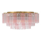 Crystorama ADD-331-AG-SP Aged Brass Addis 16 Light Aged Brass Flush Mount Image 6