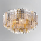 Crystorama ADD-331-CH-AU Polished Chrome Addis 16 Light Polished Chrome Flush Mount Image 2