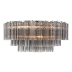 Crystorama ADD-331-CH-SM Polished Chrome Addis 16 Light Polished Chrome Flush Mount Image 5