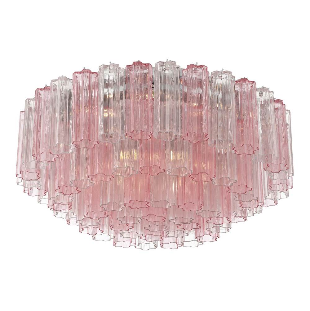 Crystorama ADD-331-CH-SP Polished Chrome Addis 16 Light Polished Chrome Flush Mount Image 7