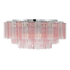 Crystorama ADD-331-CH-SP Polished Chrome Addis 16 Light Polished Chrome Flush Mount Image 6