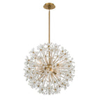 Crystorama ADL-506-AG-CL Aged Brass Adley 23.75'' Aged Brass Chandelier Image 1