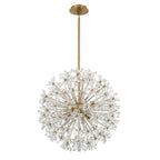 Crystorama Adley 23.75'' Aged Brass Chandelier