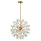 Crystorama ADL-506-AG-CL Aged Brass Adley 23.75'' Aged Brass Chandelier Image 6