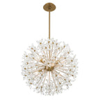 Crystorama ADL-506-AG-CL Aged Brass Adley 23.75'' Aged Brass Chandelier Image 5