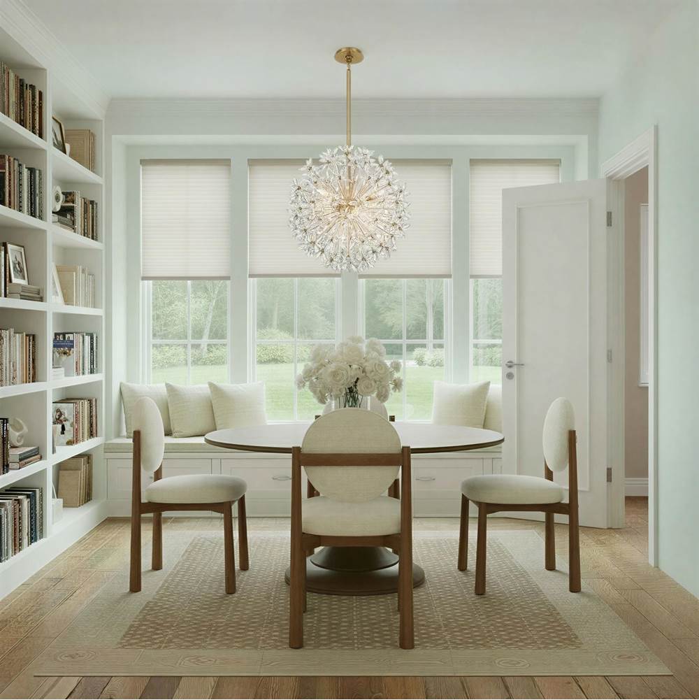 Crystorama ADL-506-AG-CL Aged Brass Adley 23.75'' Aged Brass Chandelier Image 3
