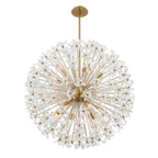 Crystorama ADL-512-AG-CL Aged Brass Adley 34'' Aged Brass Chandelier Image 5