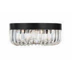 Crystorama ALI-B2005-CZ Charcoal Bronze Alister 5 Light Charcoal Bronze Ceiling Mount Image 1