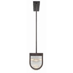 Crystorama Alister 6 Light Charcoal Bronze Chandelier