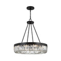 Crystorama ALI-B2010-CZ Charcoal Bronze Alister 10 Light Charcoal Bronze Chandelier Image 1
