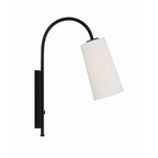 Crystorama Alexa 1 Light Aged Brass Wall Mount