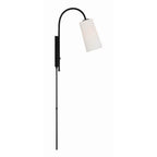 Crystorama ALX-4501-MK Matte Black Alexa 1 Light Matte Black Wall Mount Image 7