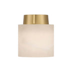Crystorama AME-400-AG Aged Brass Acme 5.75'' Aged Brass Semi Flush Mount Image 6