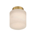 Crystorama AME-400-AG Aged Brass Acme 5.75'' Aged Brass Semi Flush Mount Image 5