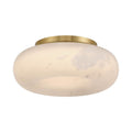 Crystorama AME-403-AG Aged Brass Acme 11.75'' Integrated Led Aged Brass Flush Mount Image 1