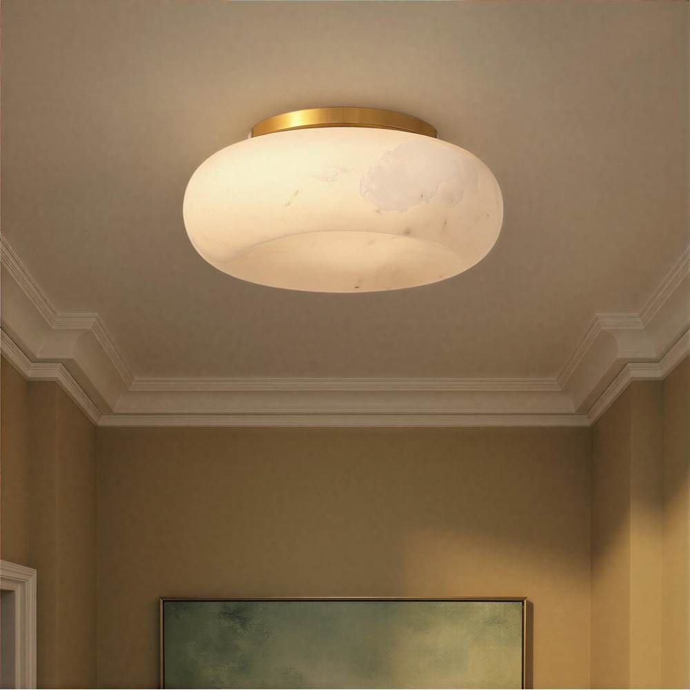 Crystorama AME-403-AG Aged Brass Acme 11.75'' Integrated Led Aged Brass Flush Mount Image 3