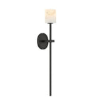 Crystorama ARA-10261-MK-ST Matte Black Aragon 4.5'' Led Matte Black Sconce Image 1