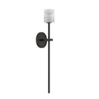 Crystorama Aragon 4.5'' Led Matte Black Sconce