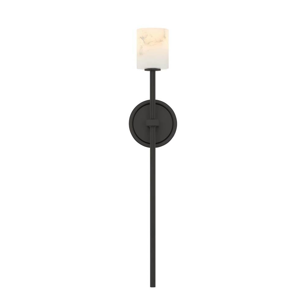 Crystorama ARA-10261-MK-ST Matte Black Aragon 4.5'' Led Matte Black Sconce Image 8