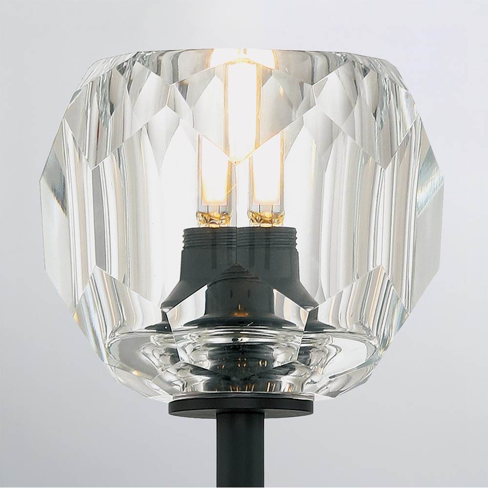 Crystorama ARA-10261-MK Matte Black Aragon 4.5'' Led Matte Black Sconce Image 7