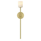 Crystorama ARA-10261-SB-ST Soft Brass Aragon 4.5'' Led Soft Brass Sconce Image 9