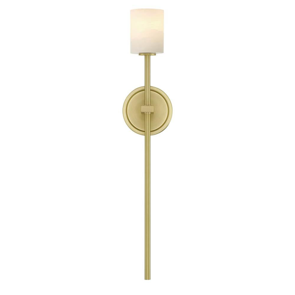 Crystorama ARA-10261-SB-ST Soft Brass Aragon 4.5'' Led Soft Brass Sconce Image 9