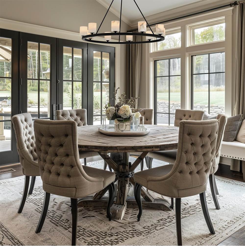 Crystorama ARA-10265-MK-ST Matte Black Aragon 10 Light Matte Black Chandelier Image 4