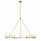 Crystorama ARA-10266-SB-ST Soft Brass Aragon 12 Light Soft Brass Chandelier Image 4
