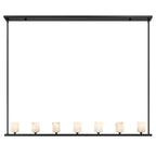 Crystorama ARA-10267-MK-ST Matte Black Aragon 7 Light Matte Black Chandelier Image 7