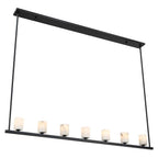 Crystorama ARA-10267-MK-ST Matte Black Aragon 7 Light Matte Black Chandelier Image 6