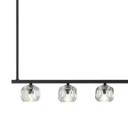 Crystorama ARA-10267-MK Matte Black Aragon 7 Light Matte Black Chandelier Image 3