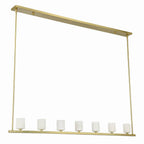 Crystorama ARA-10267-SB-ST Soft Brass Aragon 7 Light Soft Brass Chandelier Image 4