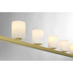 Crystorama ARA-10267-SB-ST Soft Brass Aragon 7 Light Soft Brass Chandelier Image 2